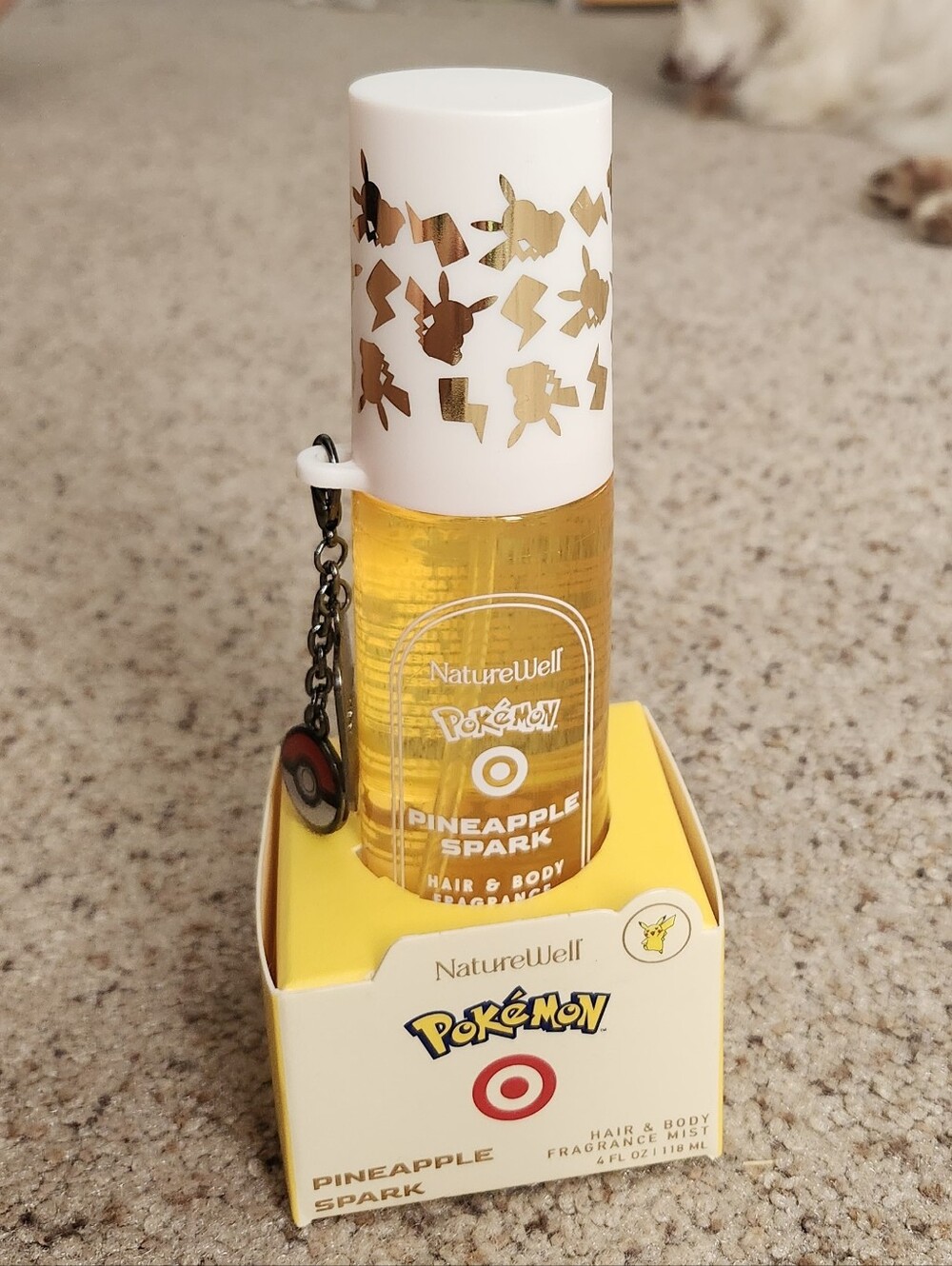 New Nature Well Pokémon Pineapple Spark Hair & Body Mist